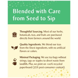 Celestial Seasonings Sleepytime Mint Herbal Tea - Caffeine Free Sleep Tea, 20 Tea Bags Per Box (Pack of 6)