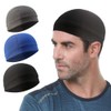 3 Pack Cooling Skull Cap Helmet Liner Sweat Wicking Cycling