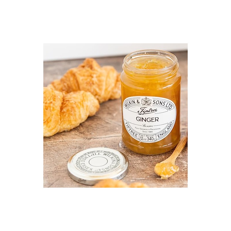 Tiptree Ginger Preserve, 12 Ounce Jar
