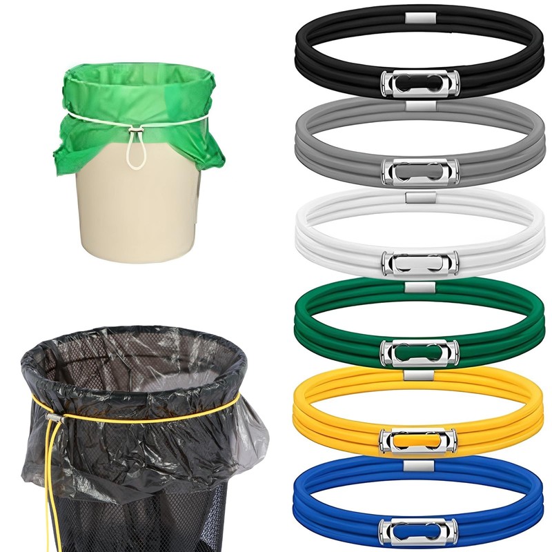 Trash Can Rubber Bands Fits 33 Gallon Trash Cans Colorful