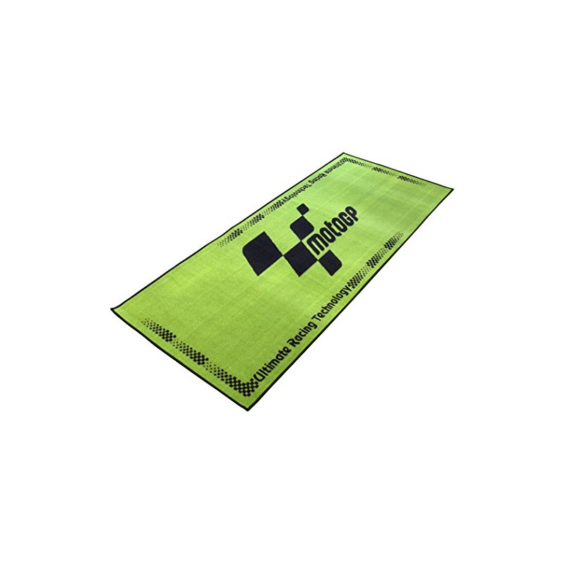 Motogp Green With Black Logo Pro Garage Pit Mat 190