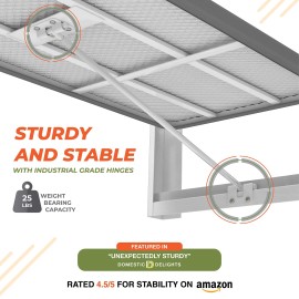 Xabitat Wall Mounted Ironing Board with Iron Holder | 36.2" X 12.2" Compact M...