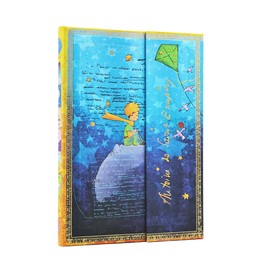 Paperblanks | Saint-Exupéry, The Little Prince | Embellished Manuscripts Collection | Hardcover Journals | Midi | Lined | Wrap | 144 Pg | 120 GSM