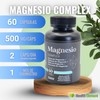 Magnesio Complex | 4 Magnesios Citrato, Glicinato, Gluconato y Óxido