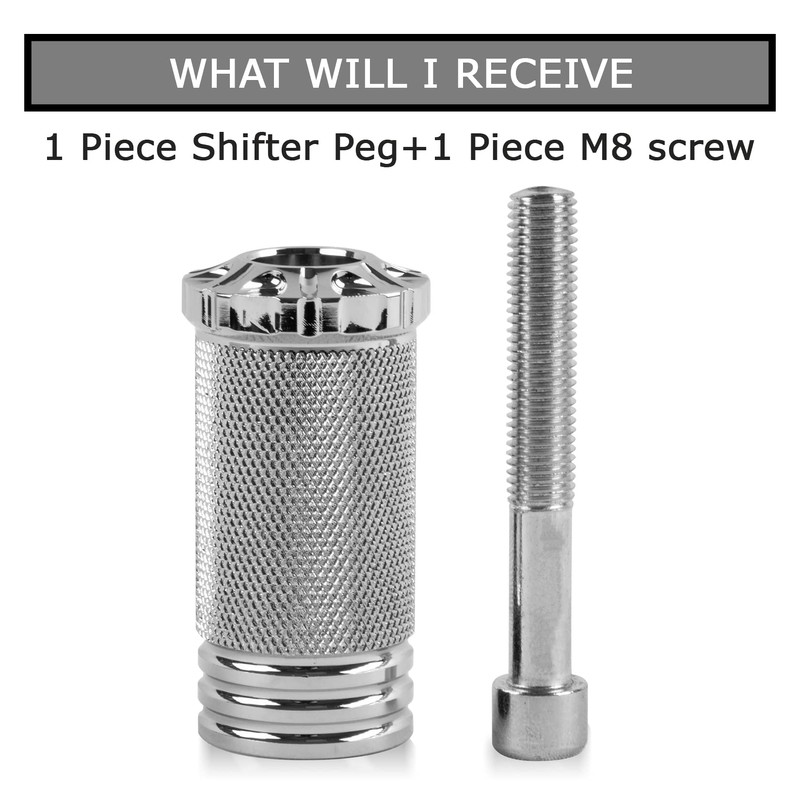 PSLER Motorcycle Shifter Peg Shift Lever CNC Billet Foot Pegs