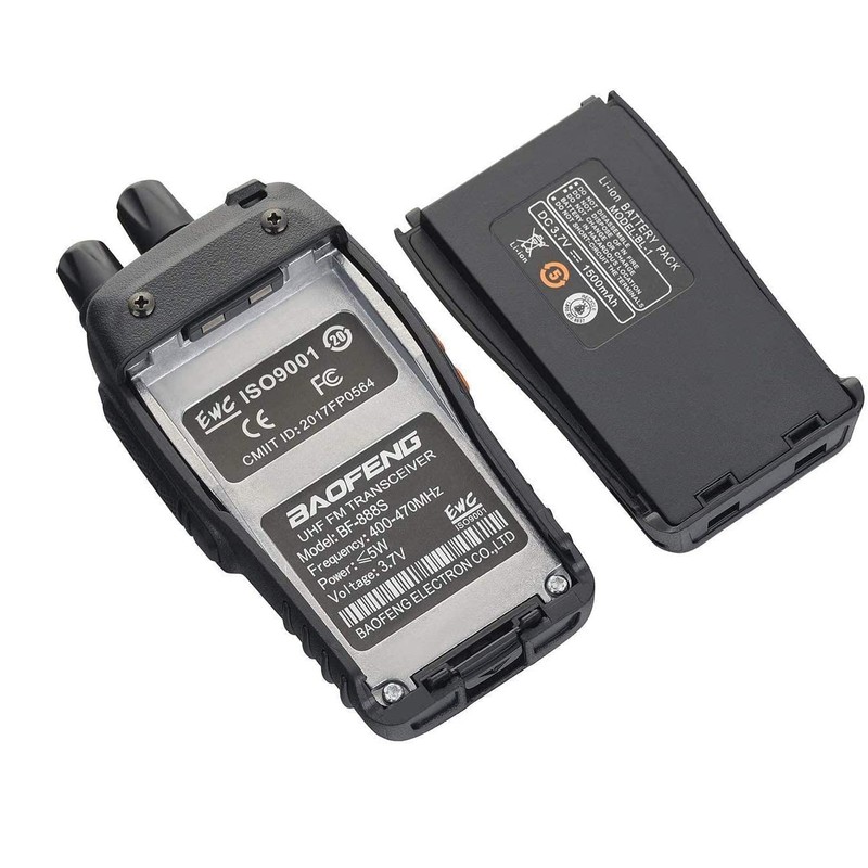 Baofeng Walkie Talkies bf-888s Professional Two-Way Radios Rechargeable Interphone Long