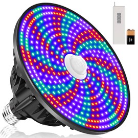 CEDIO Pool Lights for Inground Pool, 72W RGB Color Pool Lights with Remote Control, Led Pool Light Bulb for Inground Pool, E27 Replacement for Pentair Hayward Fixture