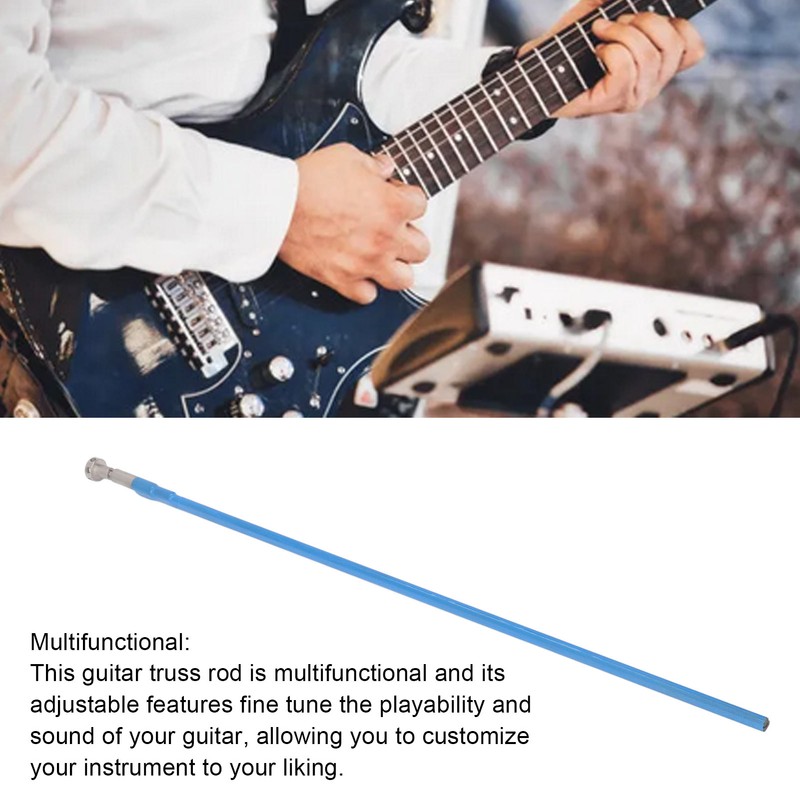 Guitar Truss Rod Steel 2 Way Bidirectional Adjustment Electric Guitar
