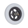 6in Electric Wheelchair Wheel Noiseless Aluminum Alloy Hub Rubber Inflatable