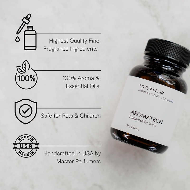 AromaTech Love Affair Aroma Essential Oil Blend: Luxury Hotel Inspired
