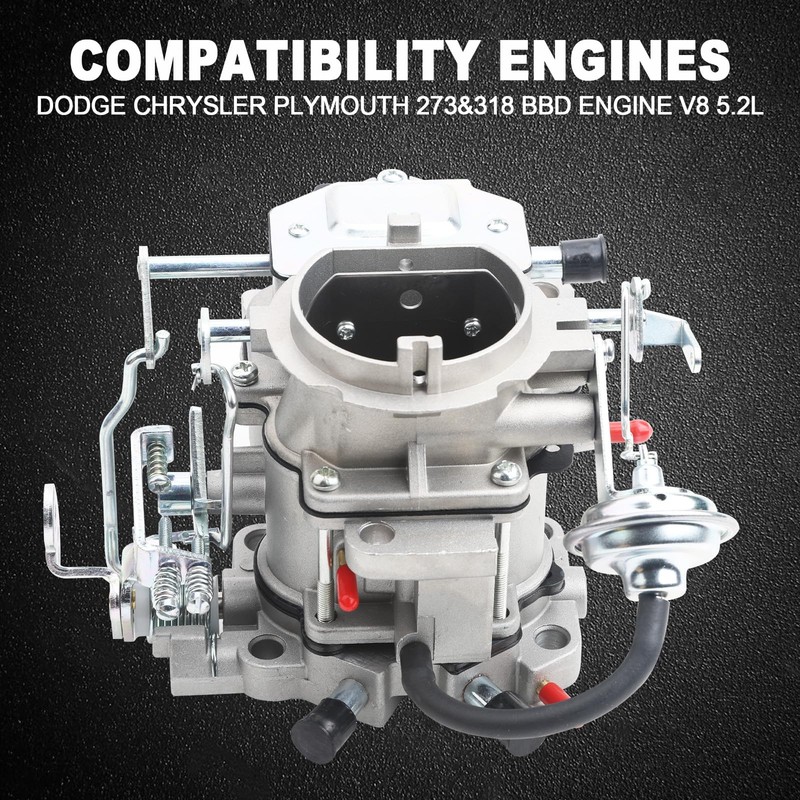 2 Barrel Carter Type BBD High Top Carburetor for 1966-1984