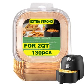 Small Air Fryer Liners for COMFEE' Compact 2.1 Air Fryer, 2 qt Air Fryer Liners for Instant Pot Vortex Mini, Air Fryer Paper Liners Disposable 2 qt Mini Liners for Gourmia Compact Digital