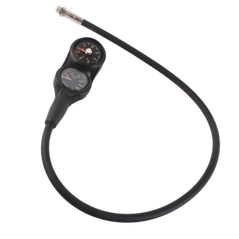 Professional Scuba Diving 2 Gauges Pressure Gauge Dive Digital Depth