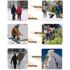 JOLUVI Crampon Snow Ice Grass Ice Grip Full Anti Sliding
