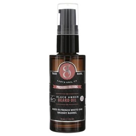 Suavecito Premium Blends - Aceites para barba, color negro y ámbar