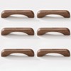 AENZOOY 6 Pack Walnut Wood 3.78 Inch (96 mm) Wood