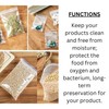 DevineCustomz® 100 Clear Grip Lock Bags - Small & Large