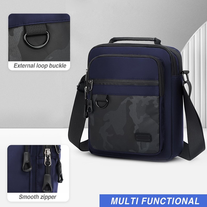 VOLGANIK ROCK Cross Body Bag - Lightweight Nylon Small Bag