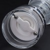 2Pcs Acrylic Manual Grinder Transparent Pepper Salt Mill Spice Jar