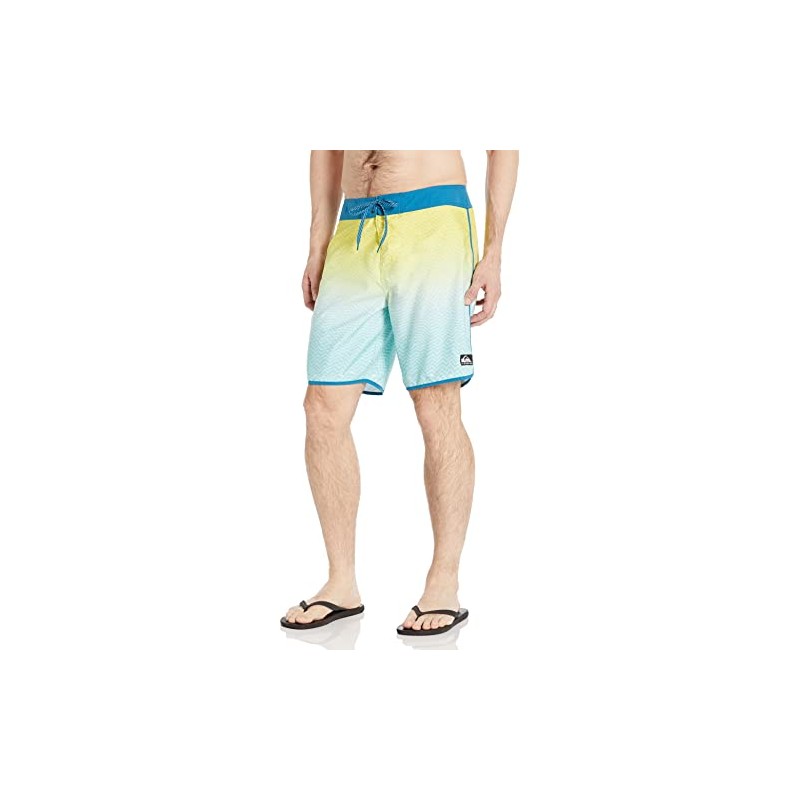 Quiksilver Traje de baño estándar para Hombre con diseño Festoneado