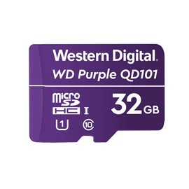 Western Digital SC QD101 WDD032G1P0C - Cámara de vigilancia (32 GB), Color Morado