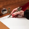 AHIER Quill Pen and Ink Set, Feather Pen Quill Pen