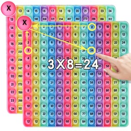 Multiplication table game 12 X 12 Math Multiplication Flash Card Toys, Multiplication Games POP Create various multiplication formulas for teachers Double-sided multiplication Pre-Kindergarten Toys