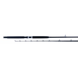Fisher Scientific Billfisher 7-Foot Black Baitcasting Rod, Medium Power, 15-30 Pound Line, Fast Action, Baitcasting Technique, Spinning Fishing Rod