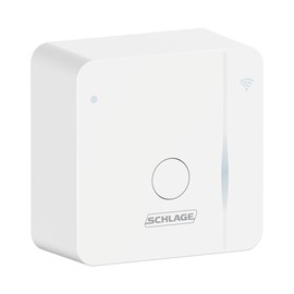 SCHLAGE BR400 Sense Wi-Fi Adapter (2.4GHz WiFi Only) | Works With SCHLAGE Sense , White
