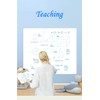 48" x 100" Dry Erase Whiteboard Wall Decal, Stick and