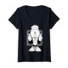 Womens Cartoon Chef Character With Thumbs Up For Kids V-Neck