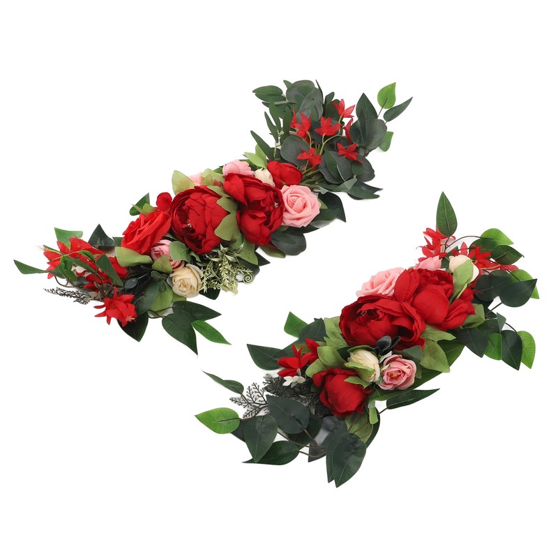 Wedding Arch Draping Artificial Flower Multifunctional Wedding Welcome Signs Floral