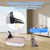 MYPIN Cat Sand Scoops with Holder Cat Sand Shovel with
