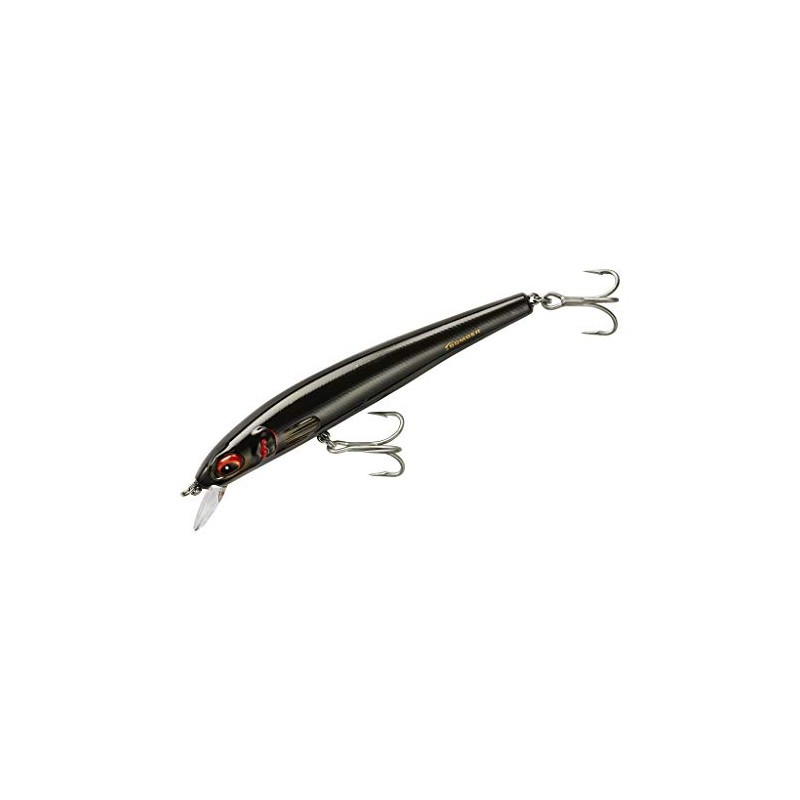 Bomber Lures BSWLS602 Salt Water Long Shot Black 6" Lure