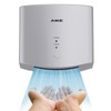 AIKE Air Wiper Compact Hand Dryer 110V 1400W Silver (with