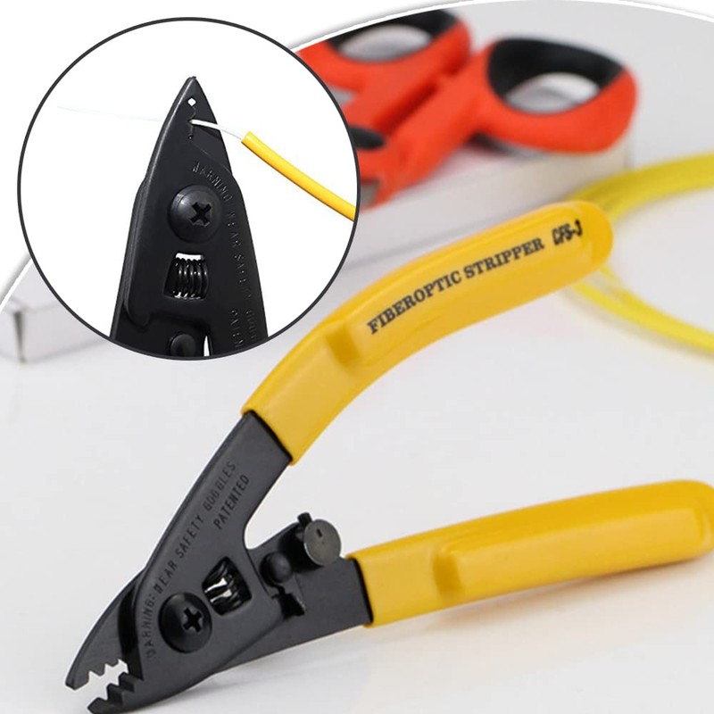 Fibre Optic Cable Stripper Labor Saving Wire Stripper Steel Hole