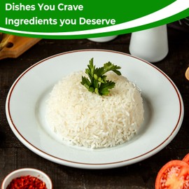 25 Pounds (LBS) Premium Thai Hom Mali Jasmine Rice | Endorsed By Pro Chefs | Four Elephants Brand | DIY Friendly Cooking Instructions Packaging