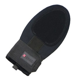 NPRO Sliding Mitt,Baseball Sliding Mitt,Sliding Mitt Baseball for Base Running,Sliding Mitt for Baseball and Softball,Protect Fingers,Elastic Compression Strap (Black)