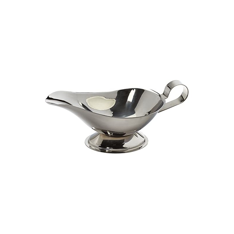 IBILI Gravy Boat, Stainless Steel Silver, 25 x 10 x