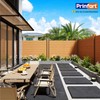 Prinfort 2pack 4FT (H: 45.5″) Matel Backyard Privacy Fence Panels