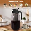 Cold Brew Coffee Maker,64 oz Mason Jar Pitcher with Stainless