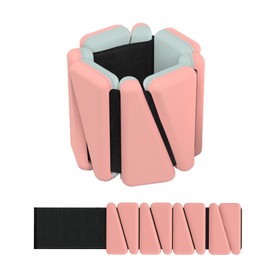 Wrist & Ankle Weights, 2 PCS Adjustable Bands (Pink)
