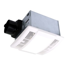 Akicon Bathroom Fan with Light Ultra Quiet 90CFM 1.5Sone Ventilation Fan Exhaust Fan with LED Light（11W E26 Base LED Bulb Included）