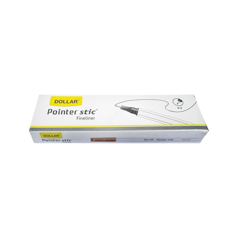 DOLLAR XFine Fineliner Pens, BLUE, Ultra Fine Point (0.3mm), Pack