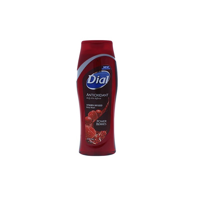 Dial Antioxidant Vitamin Infused Body Wash, Power Berries 16 oz