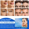 Forehead Wrinkle Plasters, 288 Pieces, Triangular Anti-Wrinkle Plasters for Forehead,