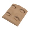 Lash Mannequin Head 2 Pairs Removable Replacement Eyes 3D Simulation
