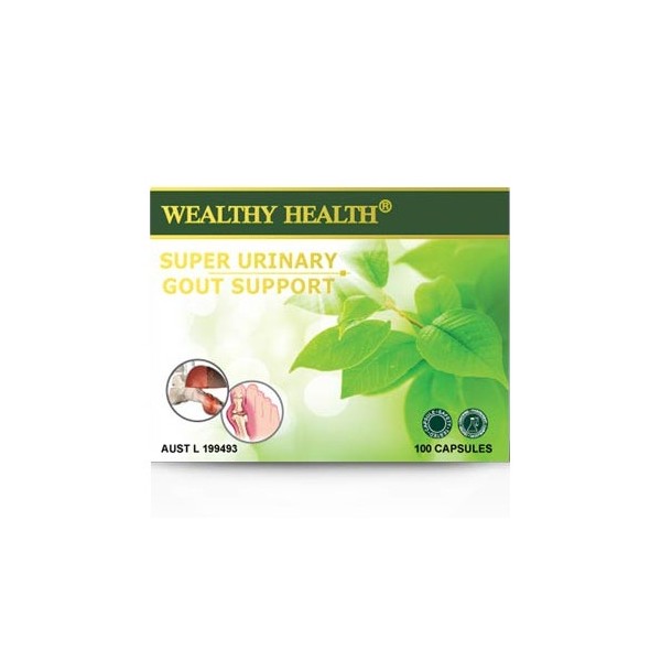 Wealthy Health Super Urinary Gout Support Cap X 100