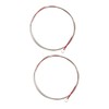 Kisangel 2pcs Strings Pipa Strings Accessories Instruments Pipa Parts Metal