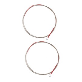 Kisangel 2pcs Strings Pipa Strings Accessories Instruments Pipa Parts Metal